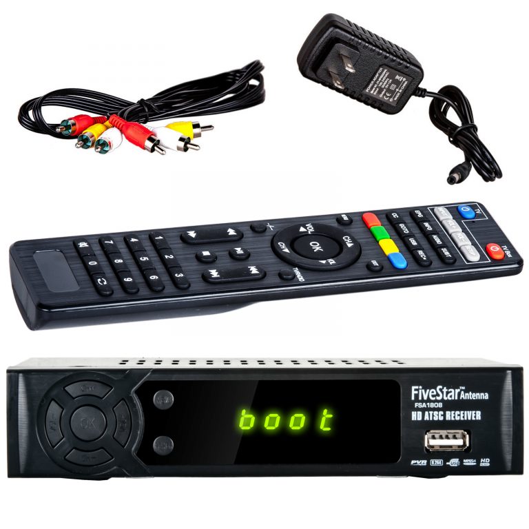 Five Star FSA-1808 HD 1080P TV Video Recorder Converter Box USB Port - Image 6