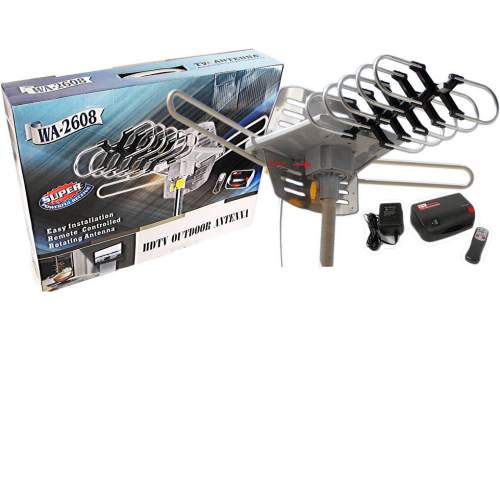 Five Star FSA3806 200 Mile Outdoor 4K HDTV Remote Control Antenna