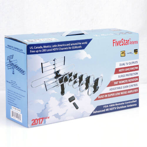 up to 200 mile outdoor antenna