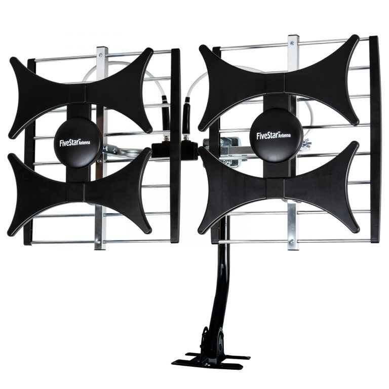 Five Star FSA-5828 Multi-Directional 200 Miles Outdoor Indoor Strong Reception 4K HDTV Antenna UHF VHF 1080P FM Radio