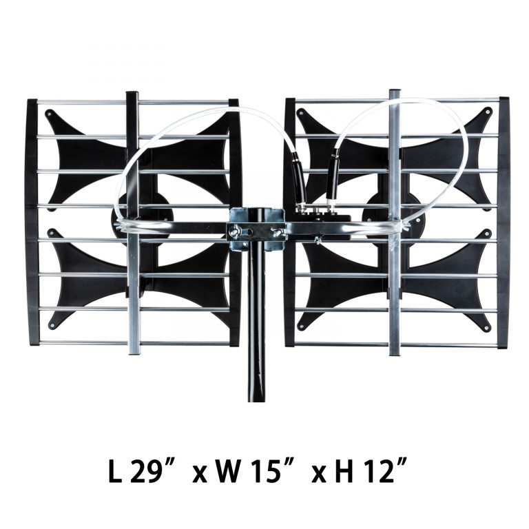 Five Star FSA-5828 Multi-Directional 200 Miles Outdoor Indoor Strong Reception 4K HDTV Antenna UHF VHF 1080P FM Radio - Image 4