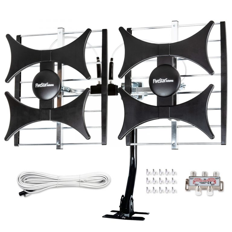 Five Star FSA-5828 Multi-Directional 200 Miles Outdoor Indoor Strong Reception 4K HDTV Antenna UHF VHF 1080P FM Radio - Image 6