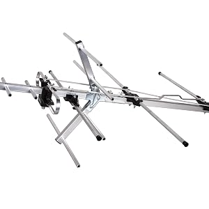 Five Star TV Antenna Outdoor Yagi Satellite HD Antenna with up to 200 Mile Range